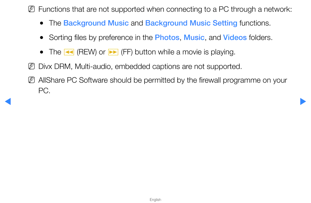 Samsung UA40D5500RMXSQ, UA46D5500RMXSQ manual English 