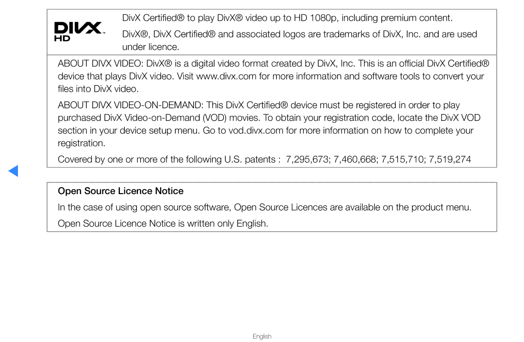 Samsung UA46D5500RMXSQ, UA40D5500RMXSQ manual English 