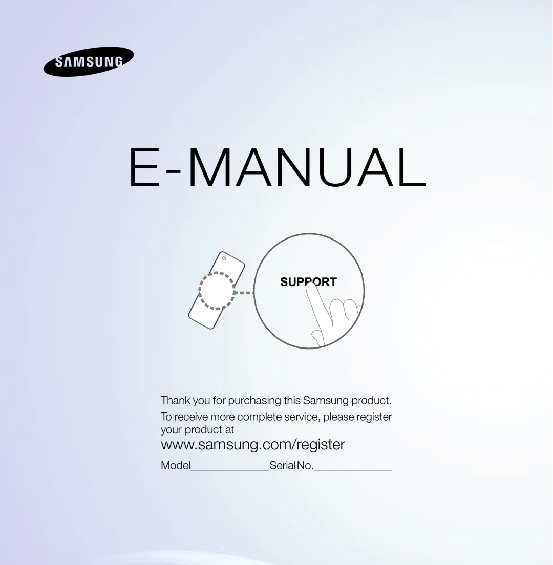 Samsung UA55ES6800MXXY, UA46ES6900MXSQ, UA40ES5500MXXY, UA55ES6600MXXY, UA32ES5600MXSQ, UA40ES5600MXSQ manual Manual 