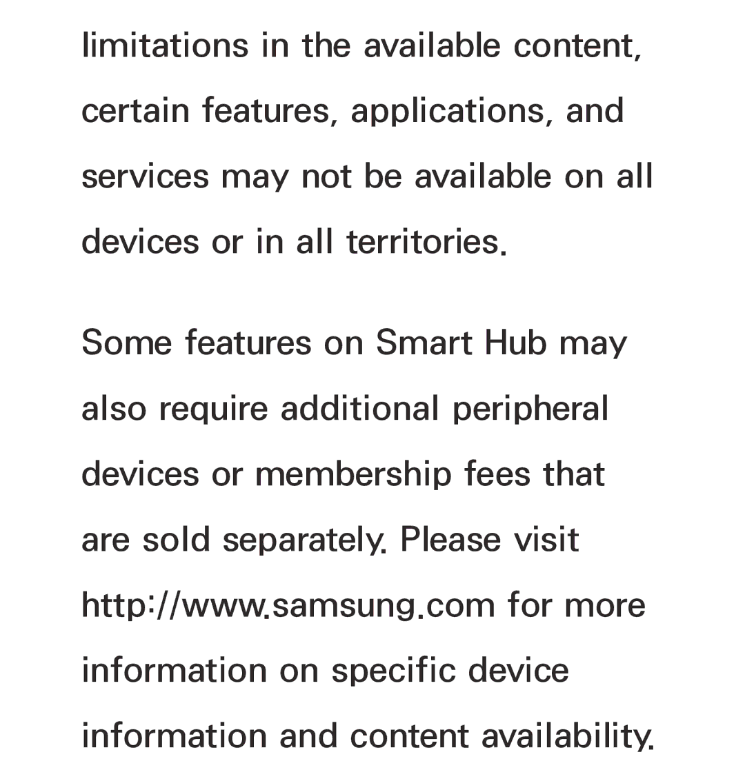 Samsung UA46ES6900MXSQ, UA55ES6800MXXY, UA40ES5500MXXY, UA55ES6600MXXY, UA32ES5600MXSQ, UA40ES5600MXSQ, UA46ES6200MXSQ manual 