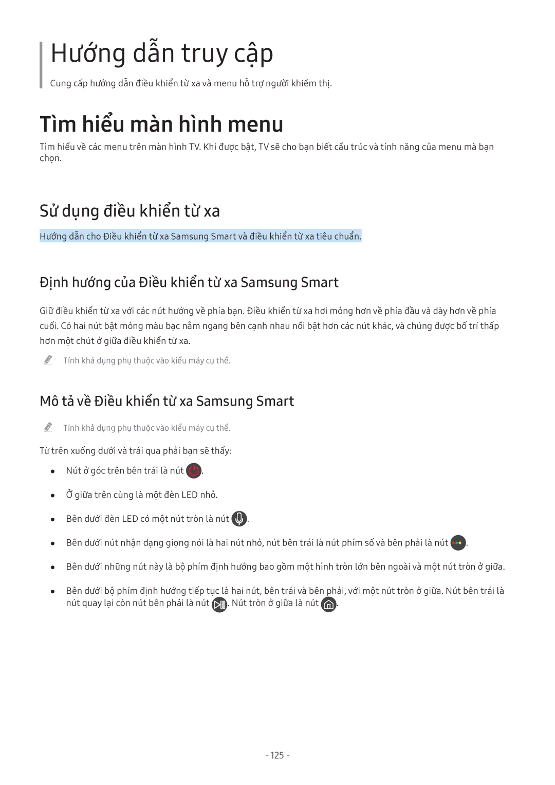 Samsung UA32M5500AKXXV, UA49M6300AKXXV manual Sử dụng điều khiển từ xa, Định hướng của Điều khiển từ xa Samsung Smart 