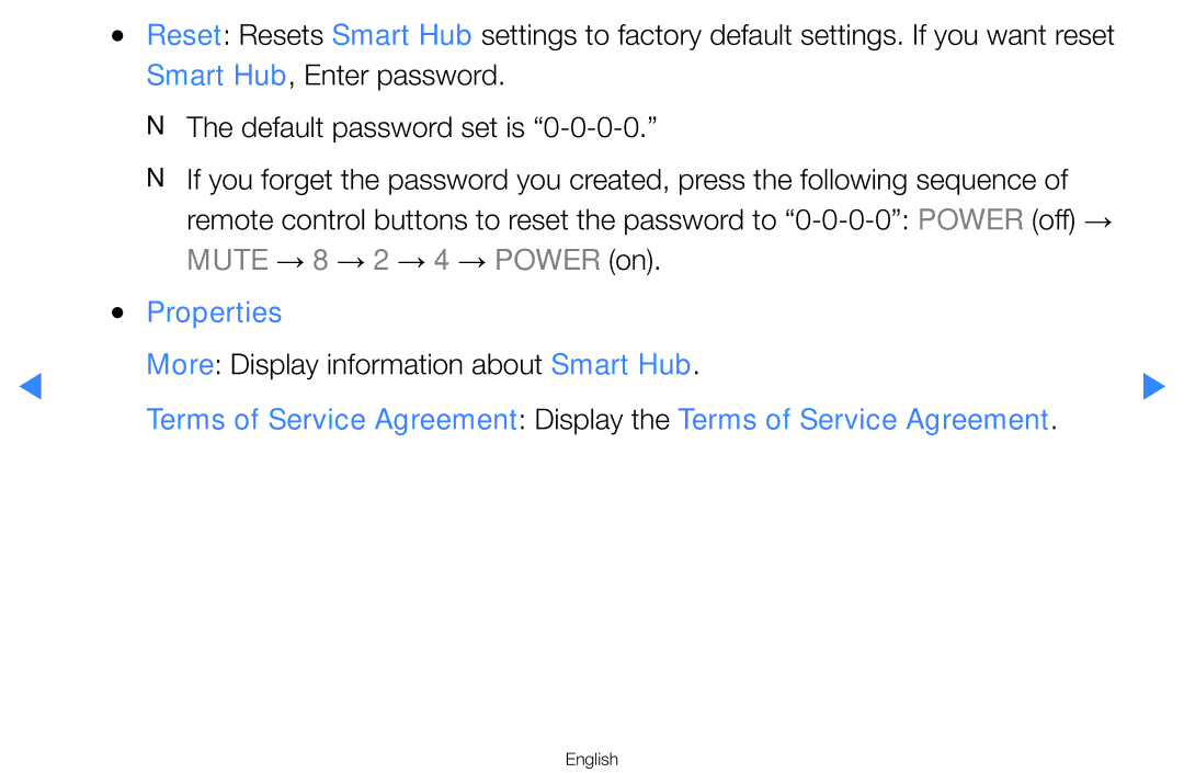 Samsung UA55H8000ARXEG, UA55H8000ARXSK, UA65H8000ARXSK, UA46D7000LRSXA Properties, More Display information about Smart Hub 