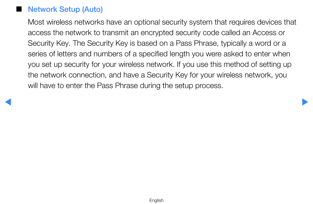 Samsung UA55D7000LNXSQ, UA55H8000ARXSK, UA65H8000ARXSK, UA46D7000LRSXA, UA46D7000LRXZN, UA46D8000YNXUM manual Network Setup Auto 