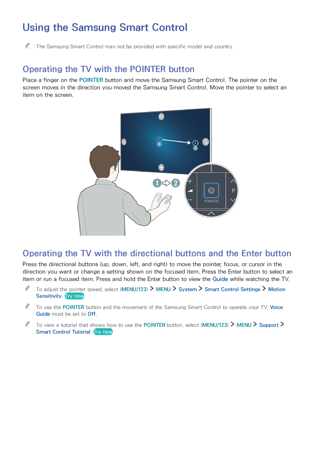 Samsung UA55JU7500KXZN, UA55JU6600KXZN, UA55JS8000KXXV, UA40JU6000KXXV, UA48JU6600KXXV manual Using the Samsung Smart Control 