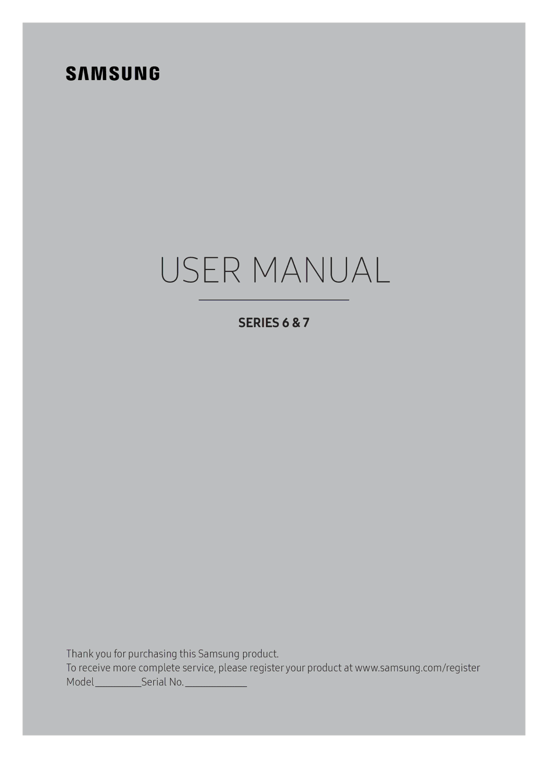 Samsung UA65KU6400KXXV, UA55KU6400KXXV, UA49KU6400KXXV, UA40KU6400KXXV, UA43KU6400KXXV manual Series 6 