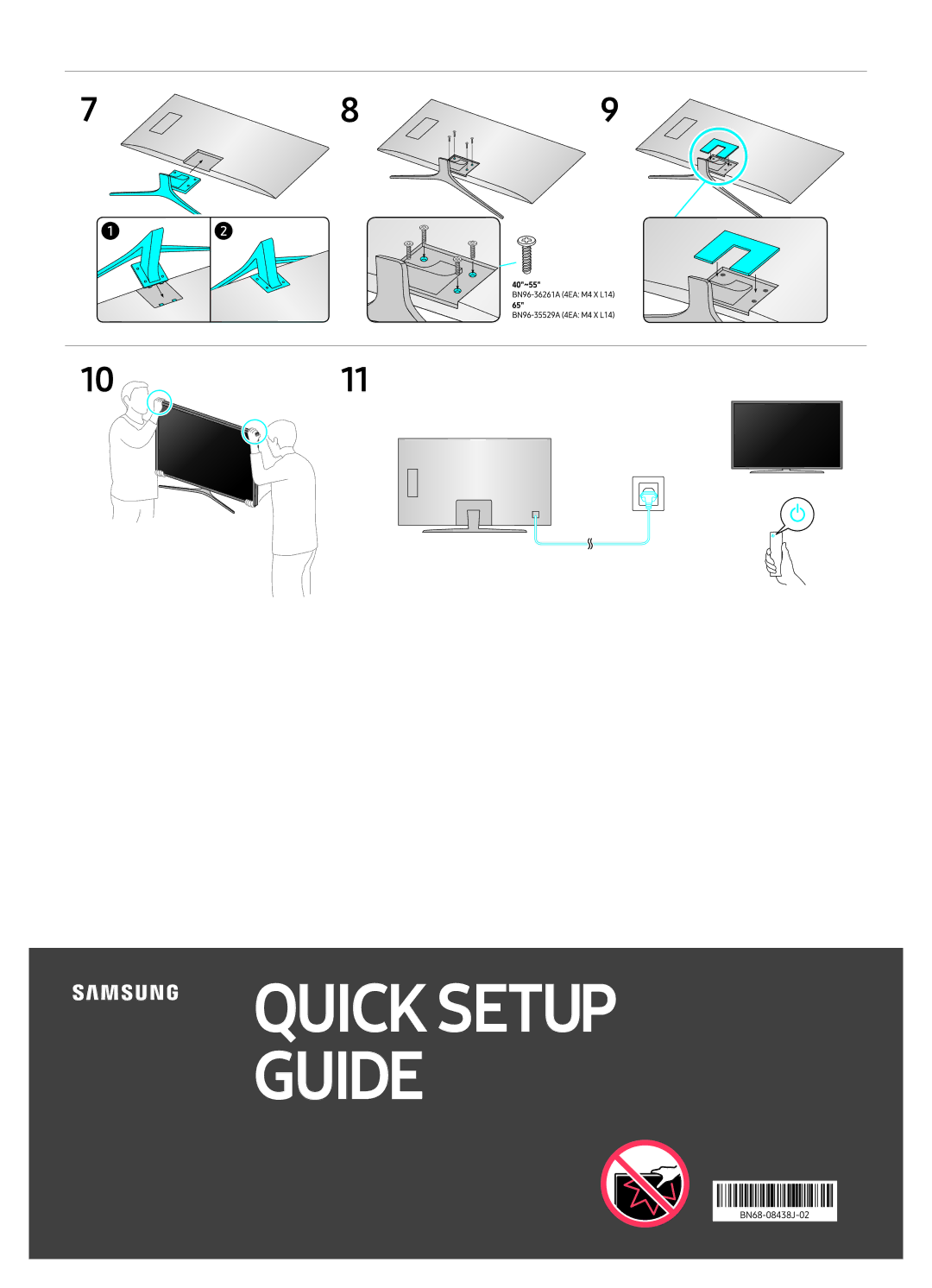 Samsung UA40MU6400KXXV, UA55MU6400KXXV, UA49MU6400KXXV, UA65MU6400KXXV manual 