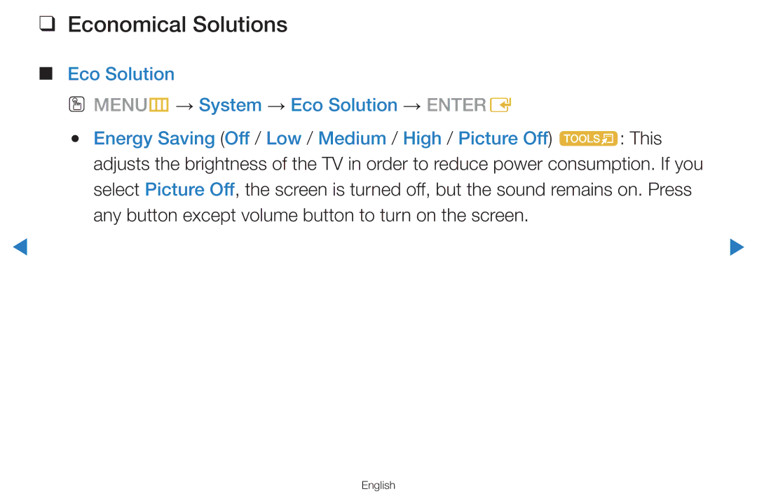 Samsung UA55D8000YNXSQ, UA60D8000YNXXV, UA46D7000LMXXS, UA46D7000LNXXV, UA55D8000YNXXV, UA55H8000AKXXV Economical Solutions 