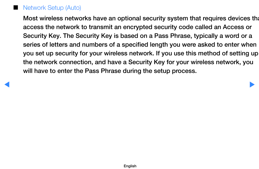 Samsung UA55D7000LNXXV, UA60D8000YNXXV, UA46D7000LMXXS, UA46D7000LNXXV, UA55D8000YNXXV, UA55H8000AKXXV manual Network Setup Auto 