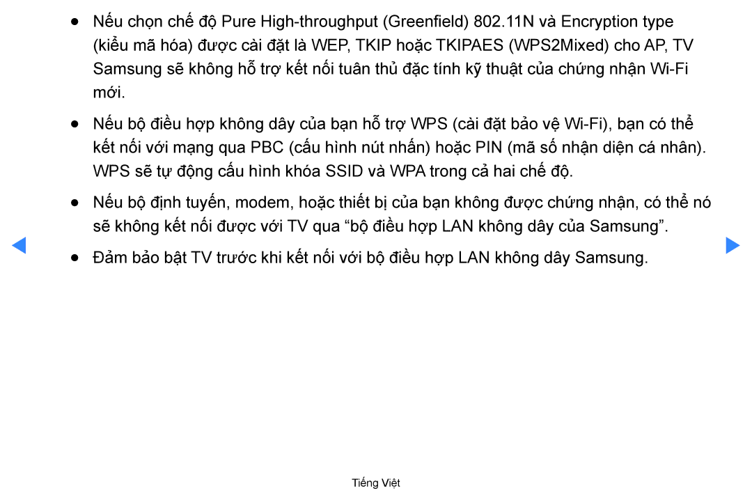 Samsung UA55D7000LRXXV, UA60D8000YNXXV, UA46D7000LRXXV, UA46D7000LNXXV, UA55D8000YNXXV, UA55D7000LNXXV manual Tiếng Việt 