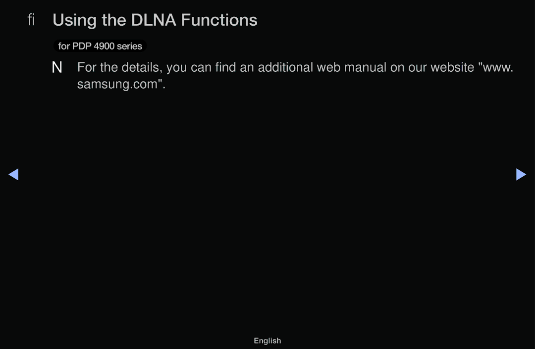 Samsung UA55F6100AMXSQ, UA60F6100AMXSQ manual Using the Dlna Functions 