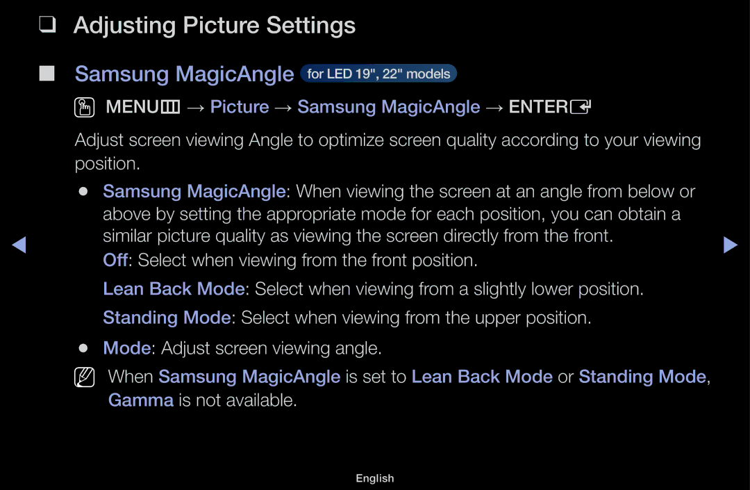 Samsung UA55F6100AMXSQ, UA60F6100AMXSQ manual Adjusting Picture Settings 