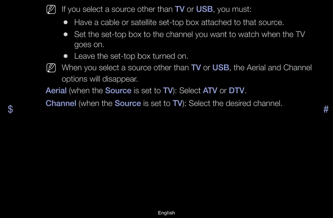 Samsung UA55F6100AMXSQ, UA60F6100AMXSQ manual English 