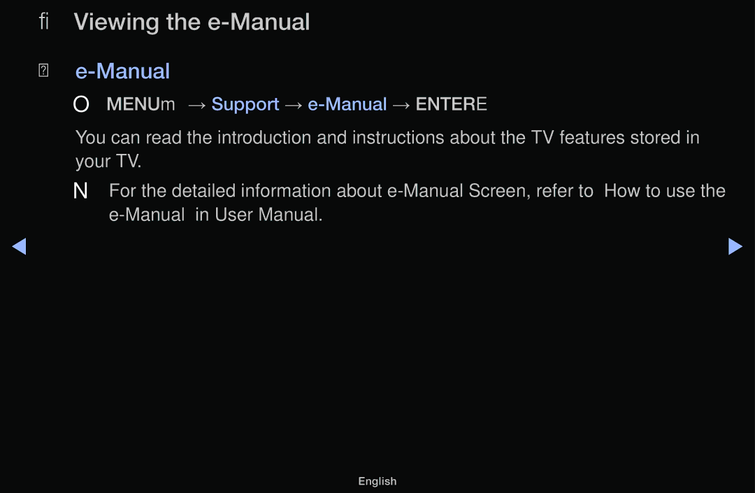 Samsung UA60F6100AMXSQ, UA55F6100AMXSQ manual Viewing the e-Manual 