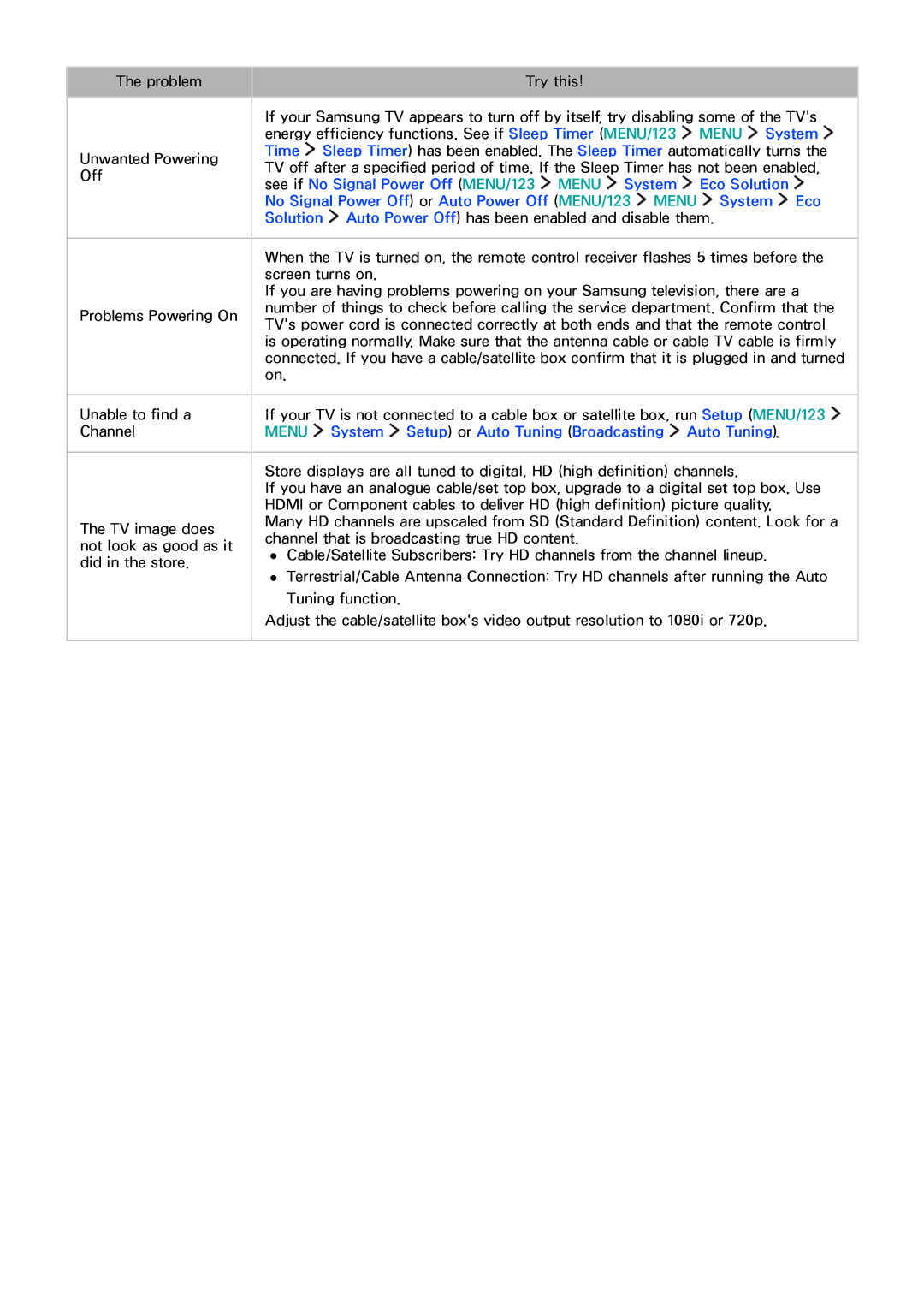 Samsung UA88JS9500KXXV, UA65JS9000KXSK, UA65JS9000KXZN, UA65JS9500KXXV, UA55JS9000KXXV, UA78JS9500KXXV manual Menu System 