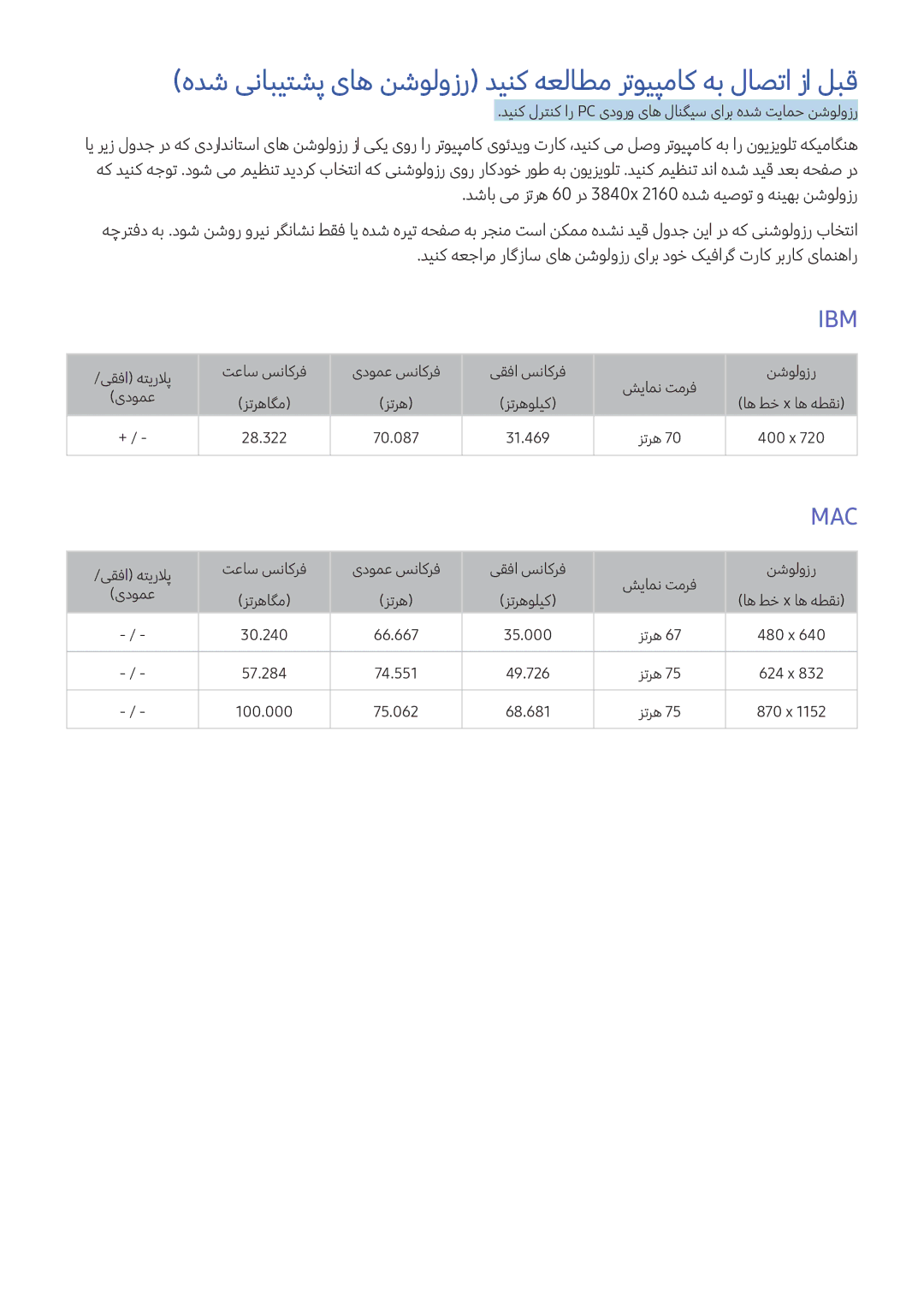 Samsung UA65KU7350KXZN, UA65KS9500KXZN, UA60KS8000KXZN manual دشاب یم زتره 60 رد 3840x 2160 هدش هیصوت و هنیهب نشولوزر 