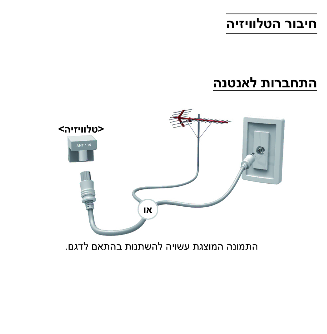 Samsung UA75ES9000RXZN manual היזיוולטה רוביח הנטנאל תורבחתה 