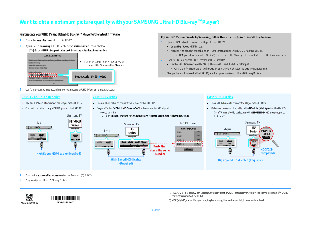 Samsung UBD-K8500/ZF manual Manuale Utente 