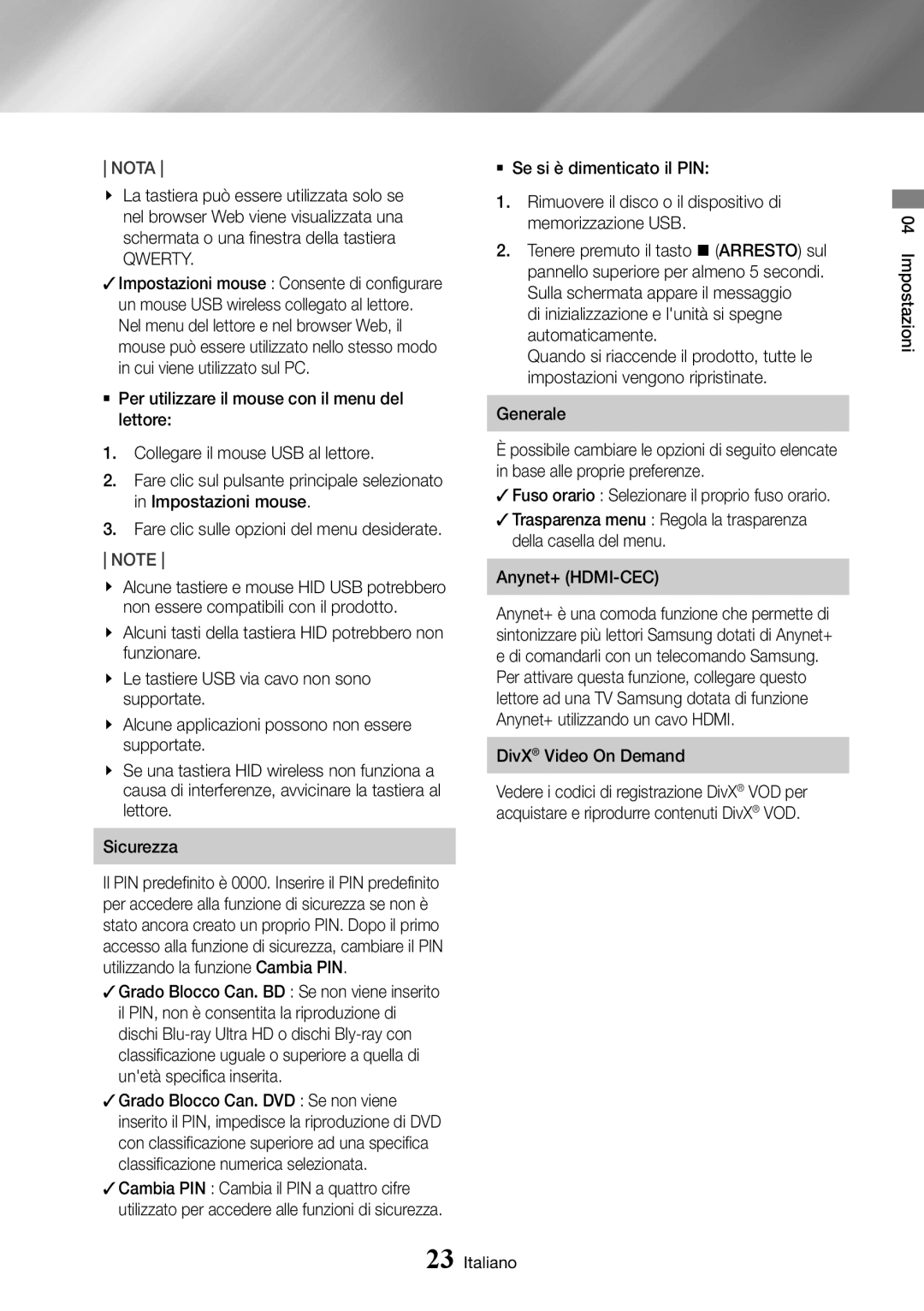 Samsung UBD-K8500/ZF manual Qwerty, DivX Video On Demand 