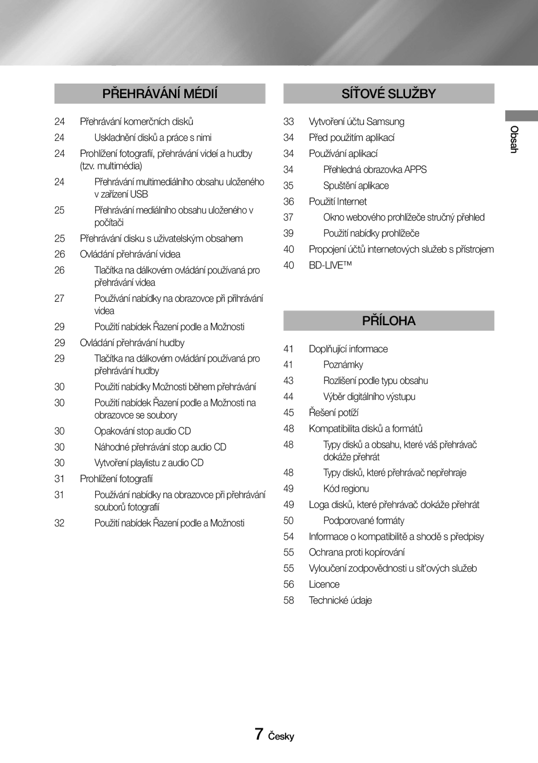 Samsung UBD-M7500/EN manual Opakování stop audio CD, Před použitím aplikací, Bd-Live 