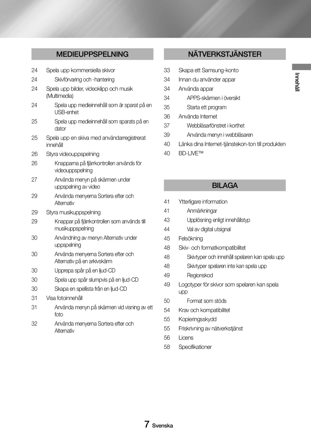 Samsung UBD-M7500/XE manual Bd-Live 