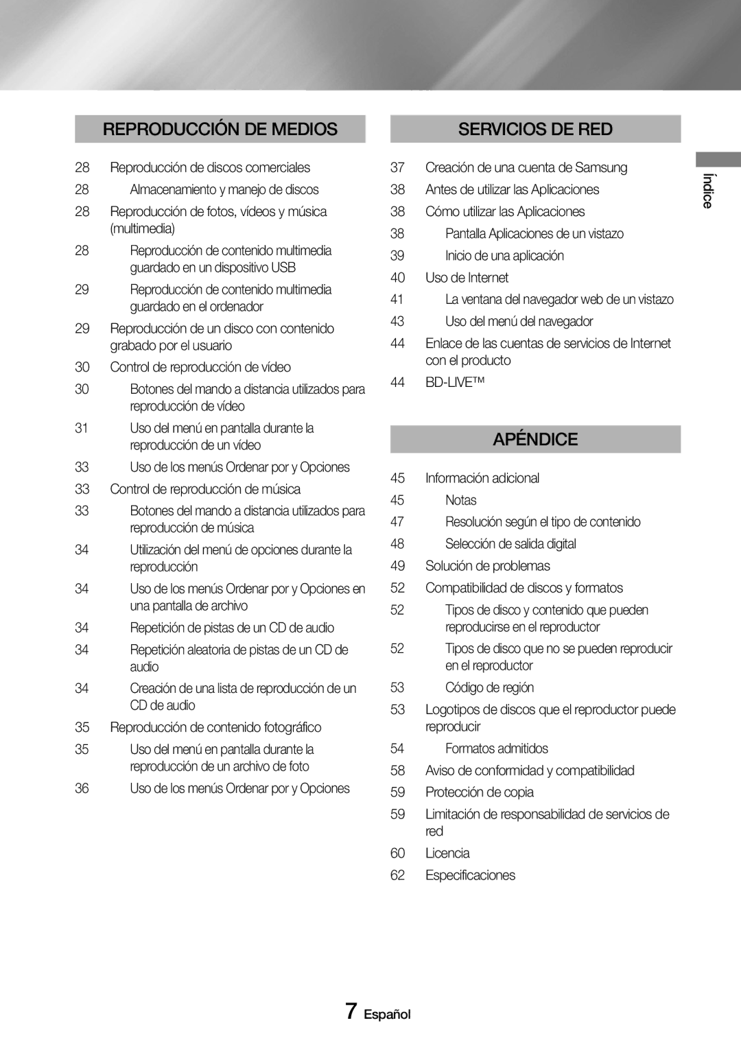 Samsung UBD-M8500/ZF manual Bd-Live 