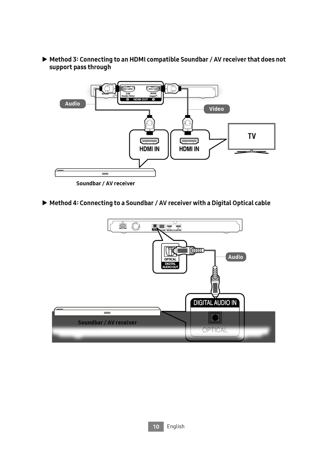 Samsung UBD-M9500/EN, UBD-M9500/ZG manual Audio 