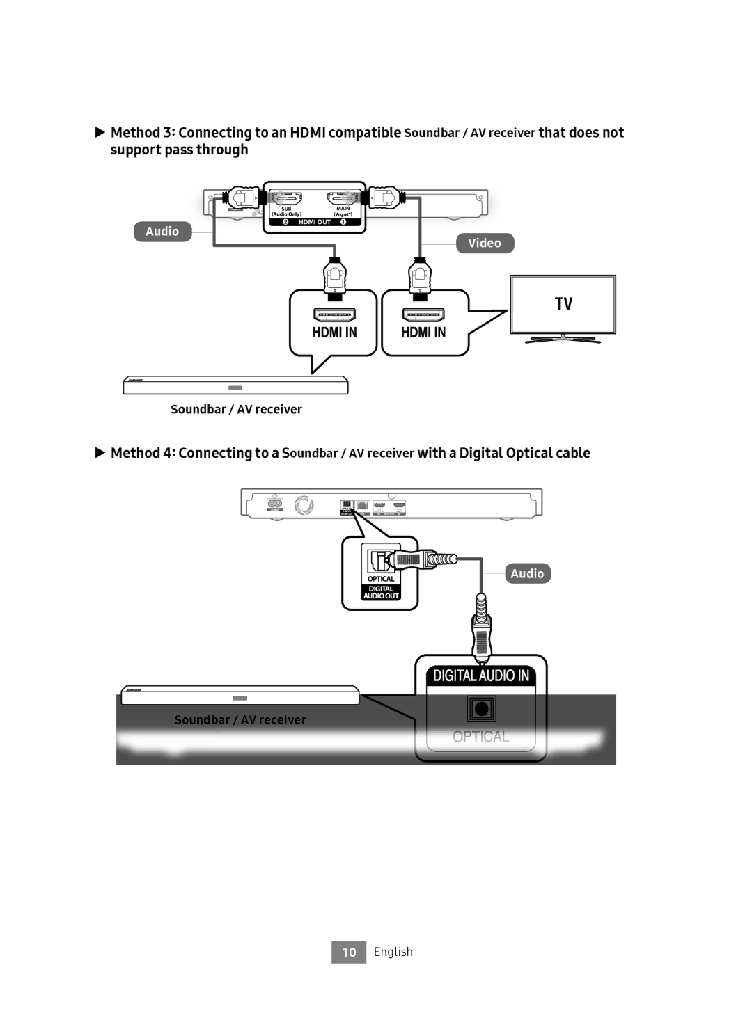 Samsung UBD-M9500/EN, UBD-M9500/ZG manual Audio 