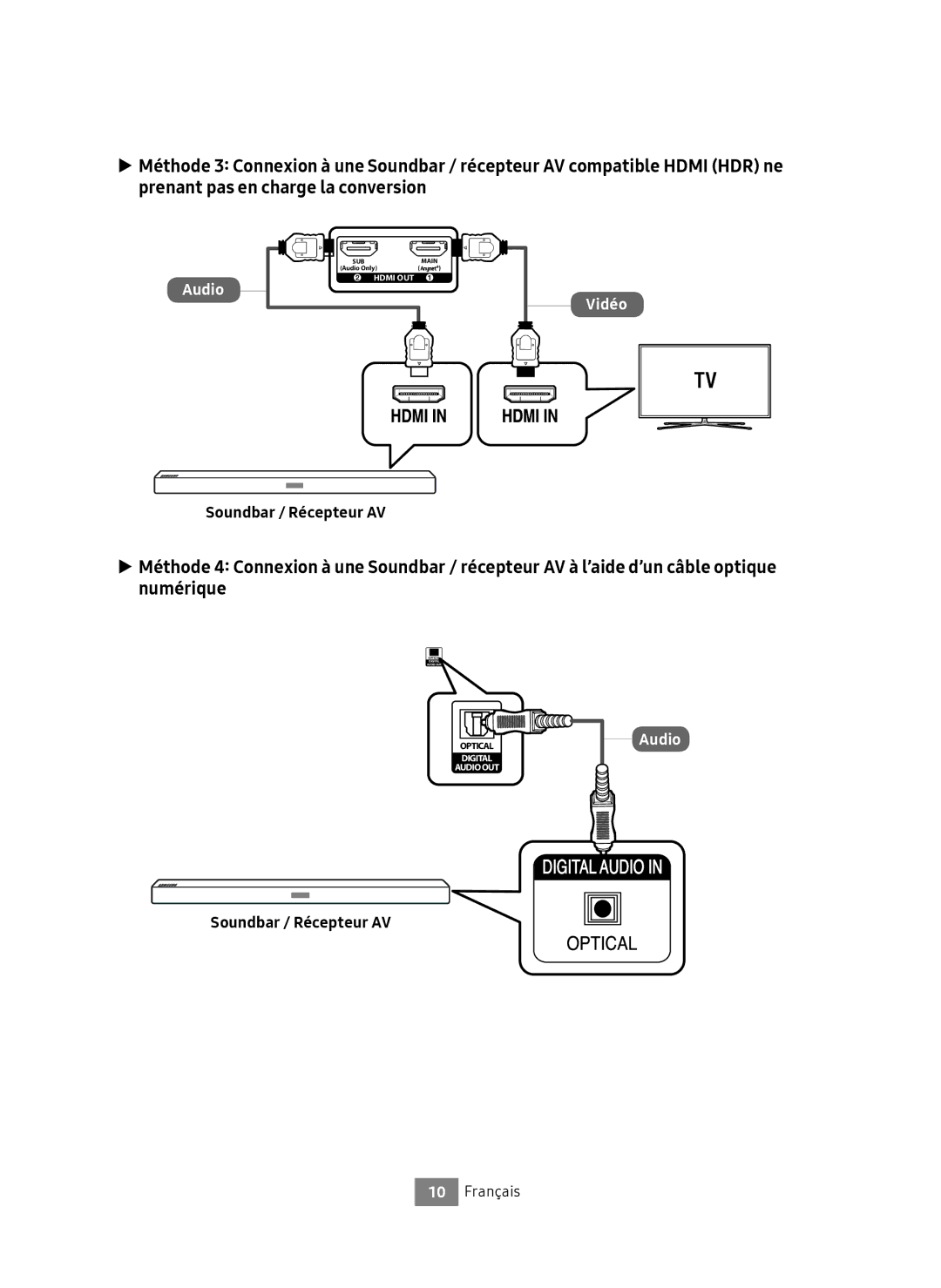 Samsung UBD-M9500/ZG, UBD-M9500/EN manual Audio 