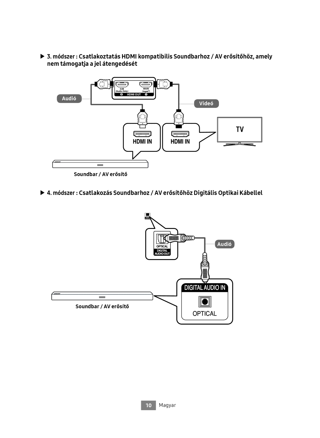 Samsung UBD-M9500/EN, UBD-M9500/ZG manual Audió 