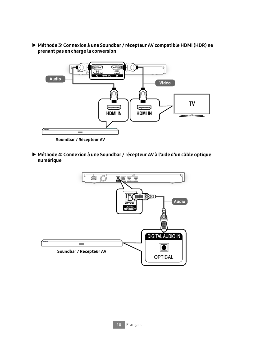 Samsung UBD-M9500/EN manual Audio 