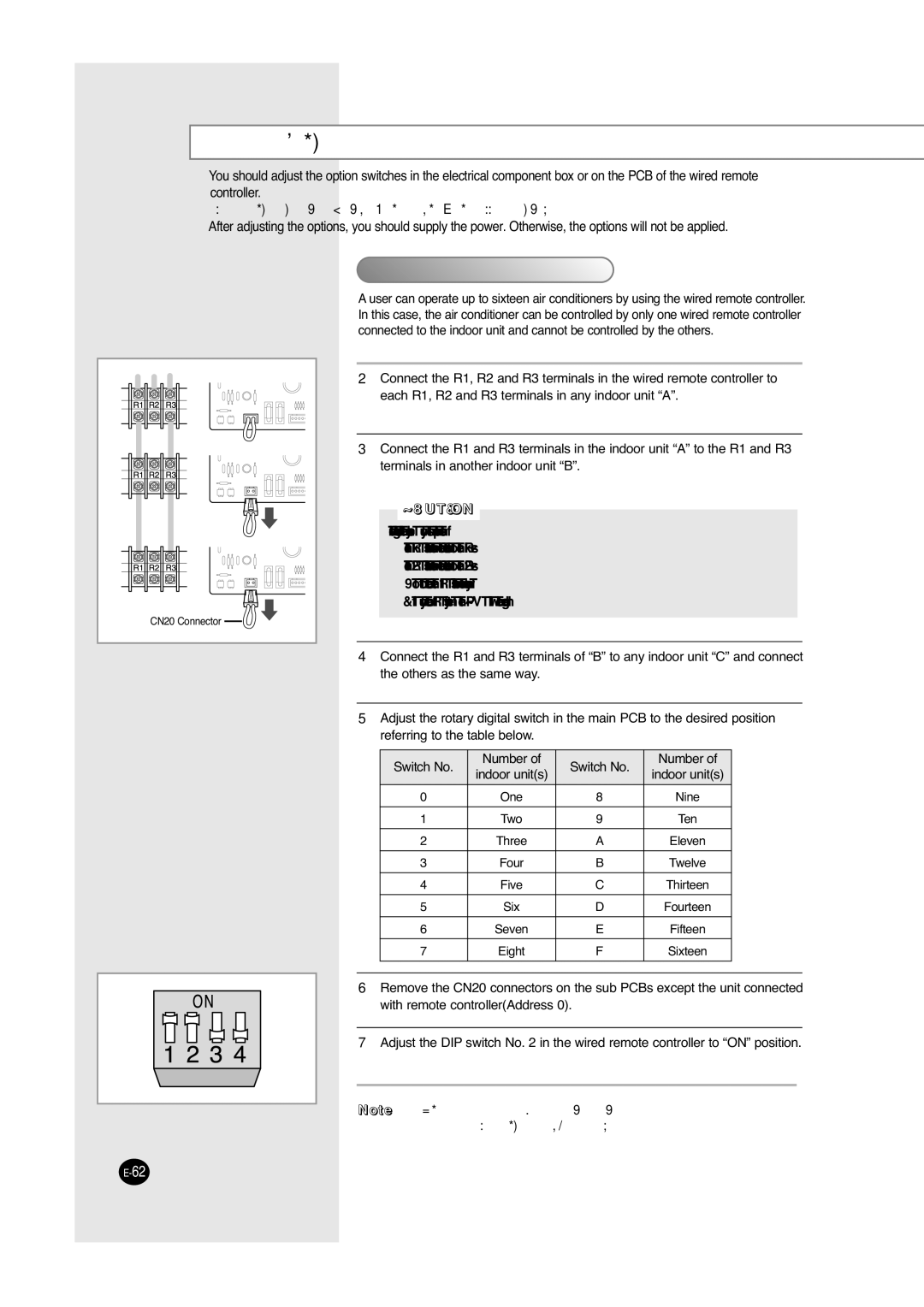 Samsung ACC2800C, UCC2800C, UCC2400C, ACC2400C installation manual Controlling a Group, With Wired Remote Controller 