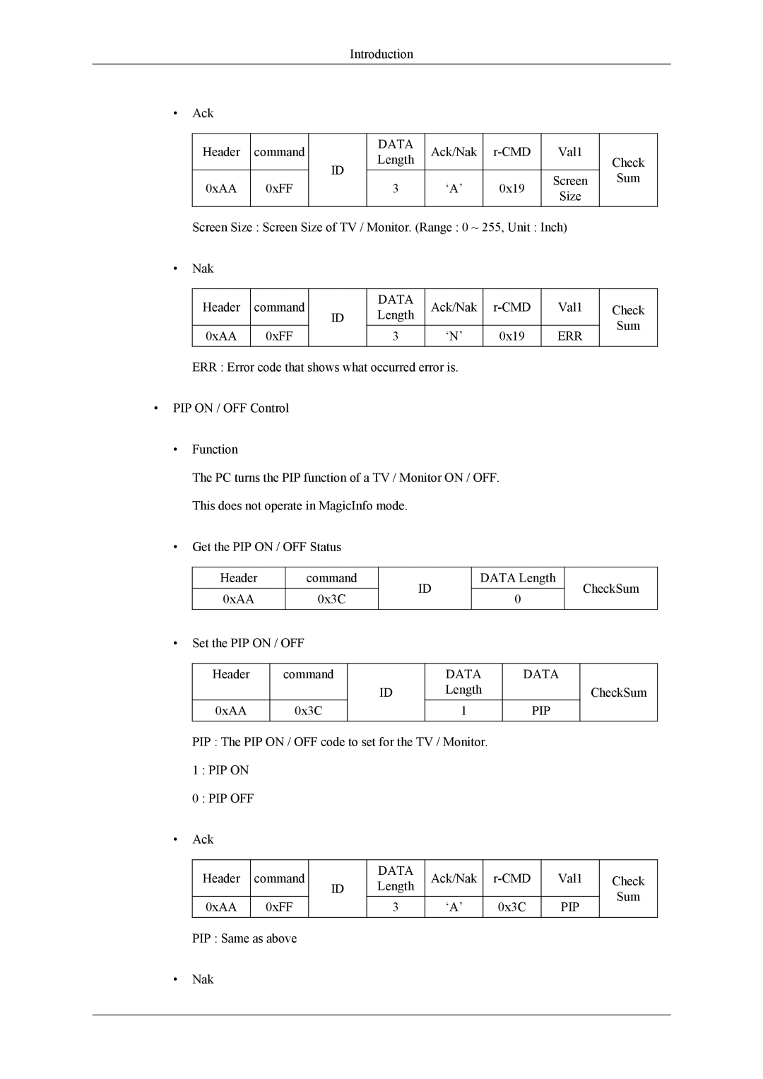 Samsung UD55A, UD46A user manual Pip 