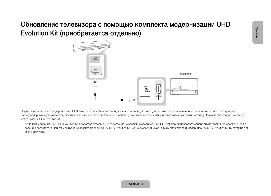 Samsung UE105S9WATXRU manual Русский 