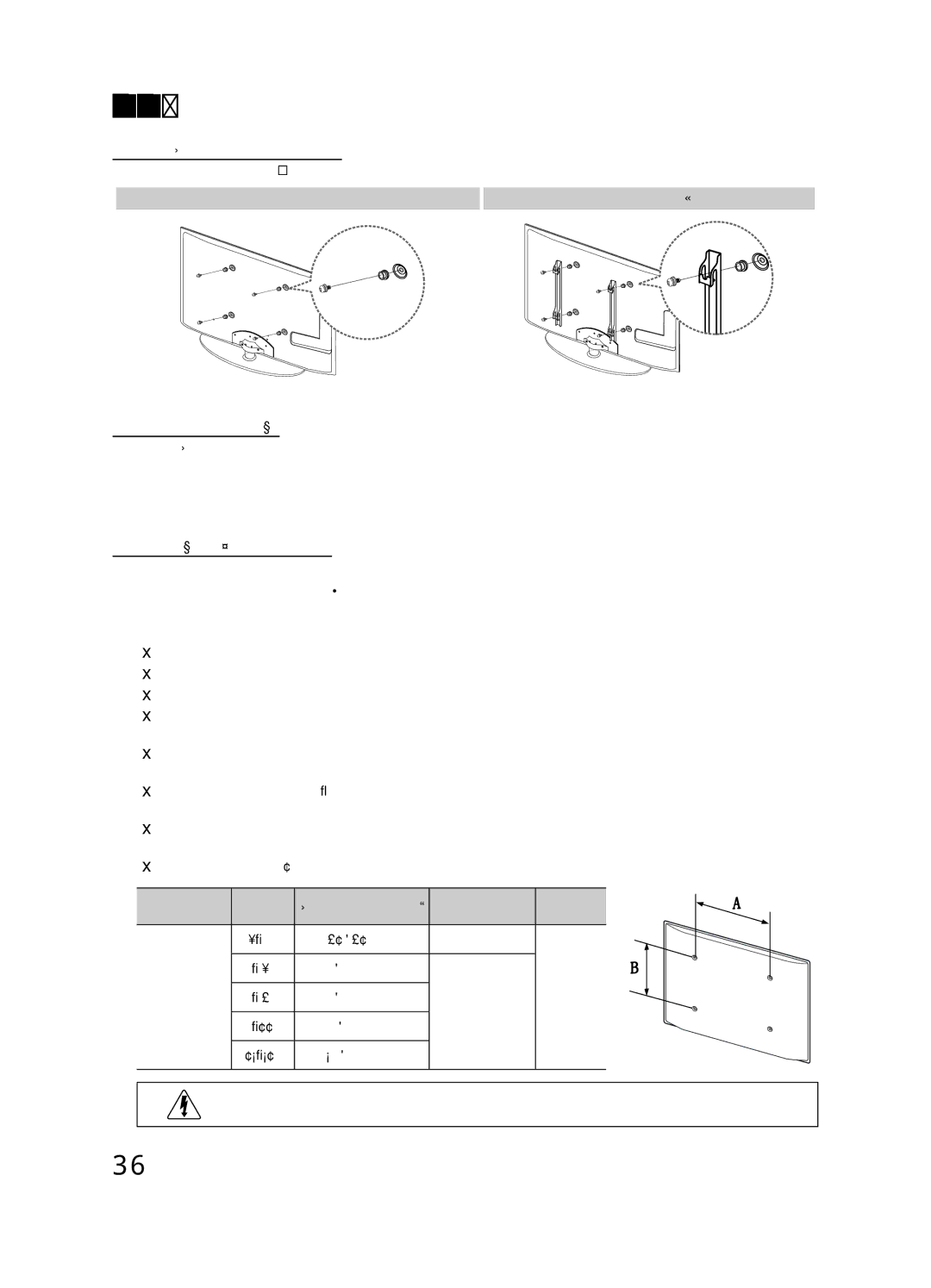 Samsung UE22C4010PWXBT, UE22C4000PWXBT, UE26C4000PWXBT, UE22C4000PWXRU manual Quantity, 19~22, 23~29, 32~37, 40~55, 56~65 