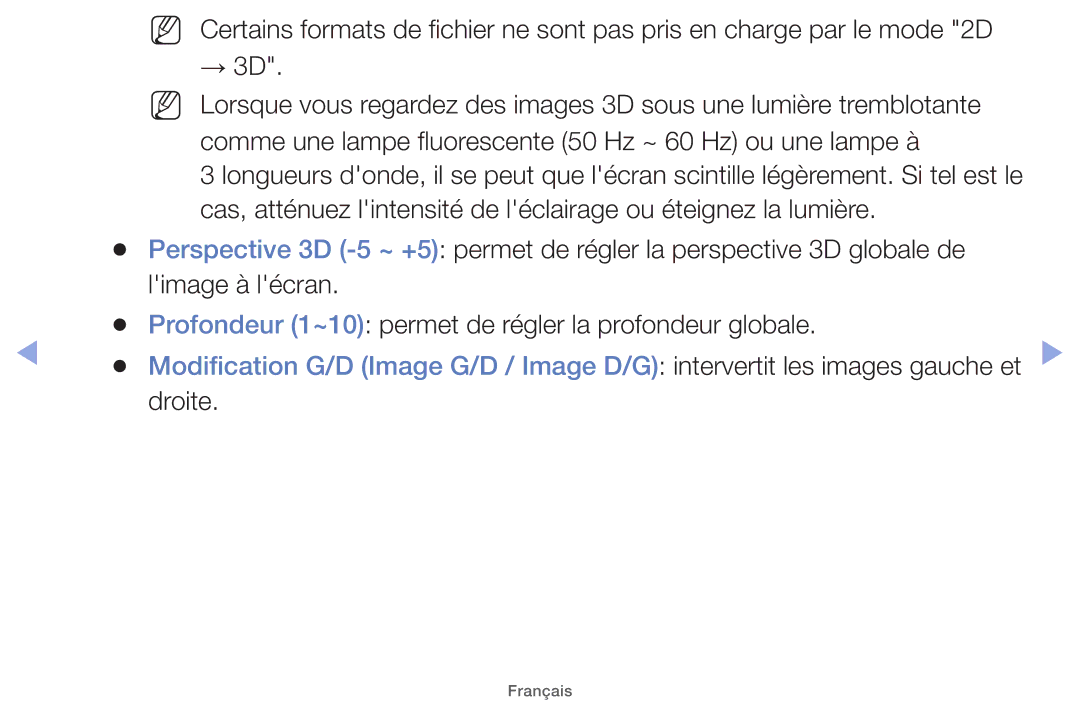 Samsung UE46EH5000WXZF, UE22ES5000WXZF, UE26EH4000WXZF, UE32EH5000WXZF, UE32EH4000WXZF, UE40EH5000WXZF, UE19ES4000WXZF Français 