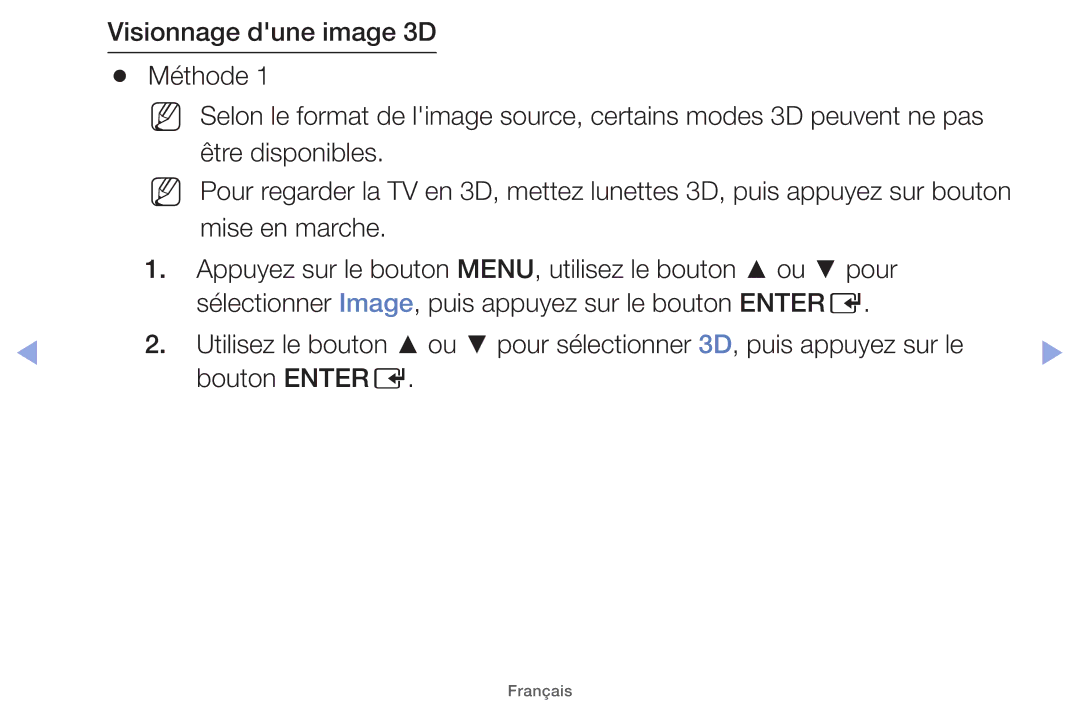 Samsung UE40EH5000WXZF, UE22ES5000WXZF, UE26EH4000WXZF, UE46EH5000WXZF, UE32EH5000WXZF, UE32EH4000WXZF, UE19ES4000WXZF Français 