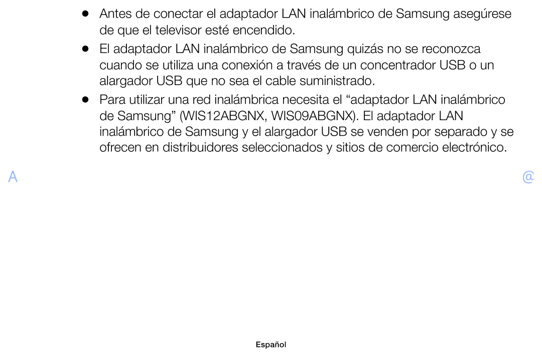 Samsung UE19F4000AWXXC, UE22F5000AWXXH, UE40F6100AWXXC, UE28F4000AWXXH, UE55F6100AWXXH, UE22F5000AWXXC, UE46F6100AWXXC Español 