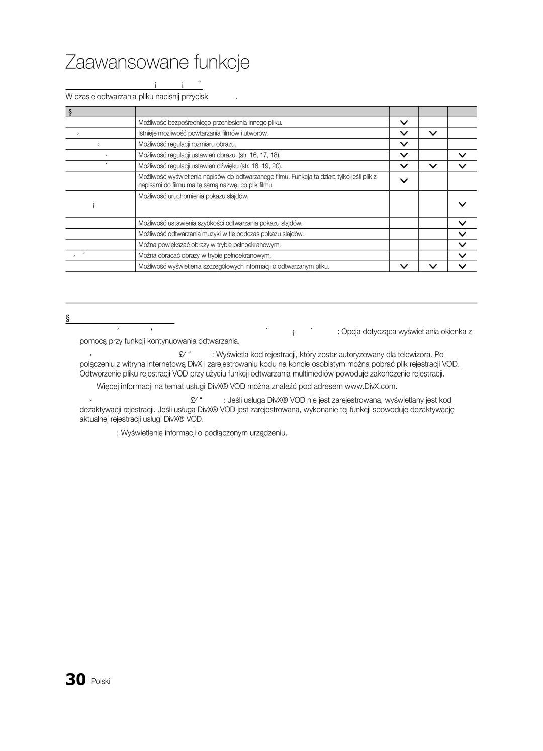 Samsung UE32C4000PWXZT, UE32C4000PWXXH, UE32C4000PWXXN, UE32C4000PWXZG, UE32C4000PWXXC, UE32C4000PWXZF manual Ustawienia 