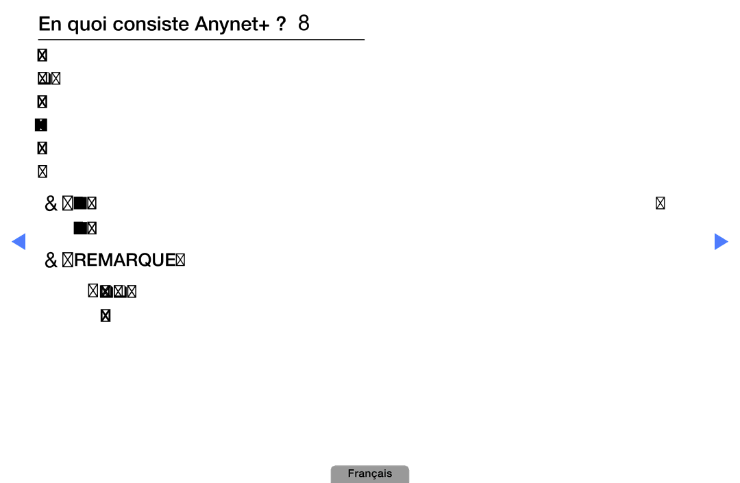 Samsung UE27D5010NWXZF, UE32D4000NWXZF, UE19D4000NWXZF, UE27D5010NWXXC, UE27D5000NWXZF manual En quoi consiste Anynet+ ? t 