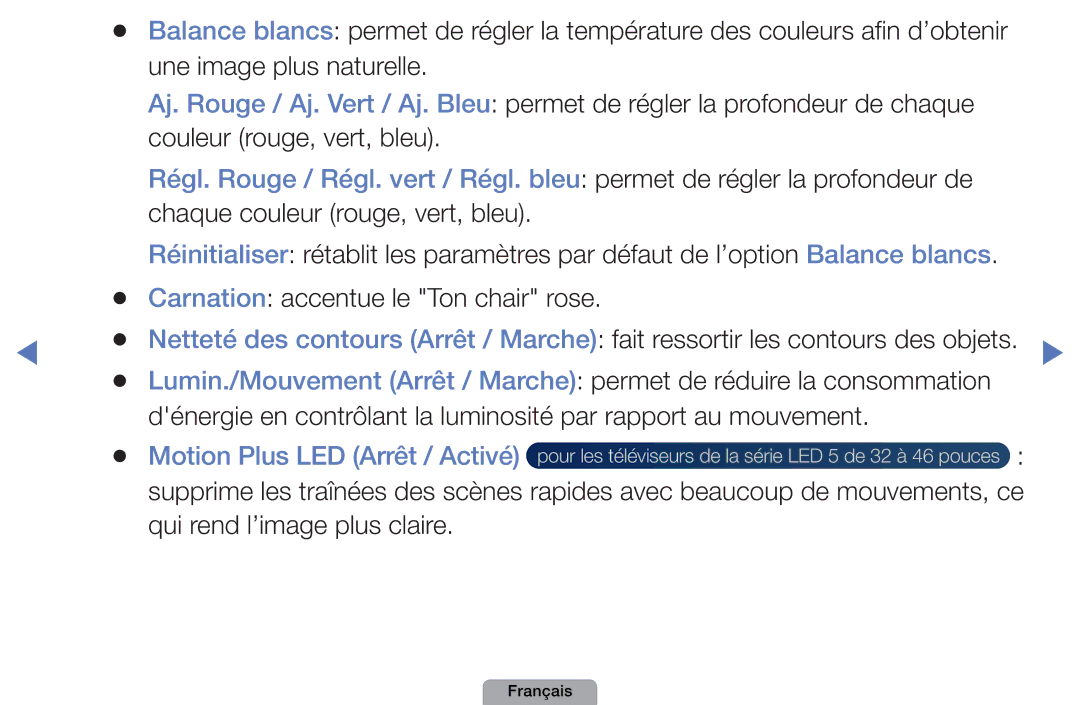 Samsung UE27D5000NWXZF, UE32D4000NWXZF, UE19D4000NWXZF, UE27D5010NWXXC, UE22D5000NHXXC, UE37D5000PWXZF, UE32D5000PWXZF Français 