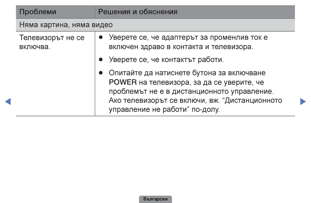 Samsung UE40D5003BWXBT, UE32D4003BWXBT, UE26D4003BWXBT, UE22D5003BWXBT manual Български 