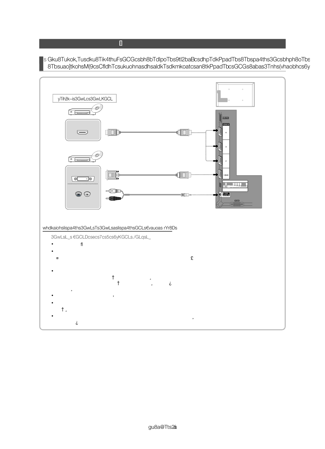 Samsung UE32D4020NWXXC, UE32D4010NWXXC, UE32D4000NWXXC, UE32D4020NWXXH Conexión a un dispositivo AV, Conexión HDMI, HDMI/DVI 