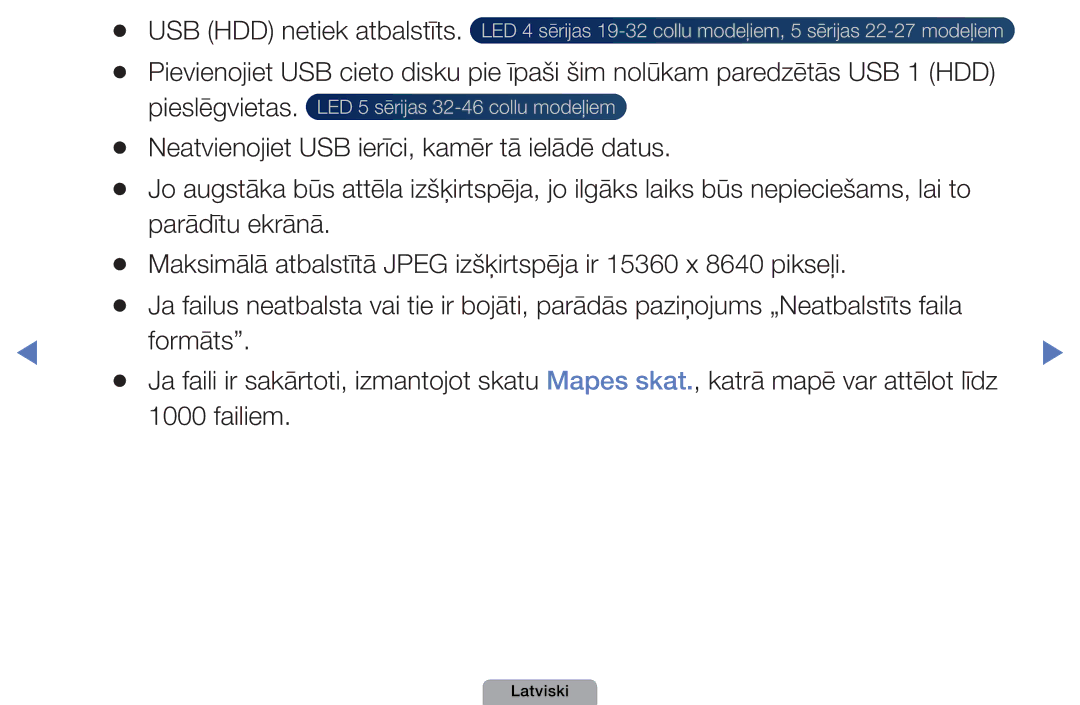 Samsung UE22D5010NWXBT, UE32D5000PWXBT, UE37D5000PWXBT, UE27D5000NWXBT, UE19D4000NWXBT, UE32D4000NWXBT manual Pieslēgvietas 