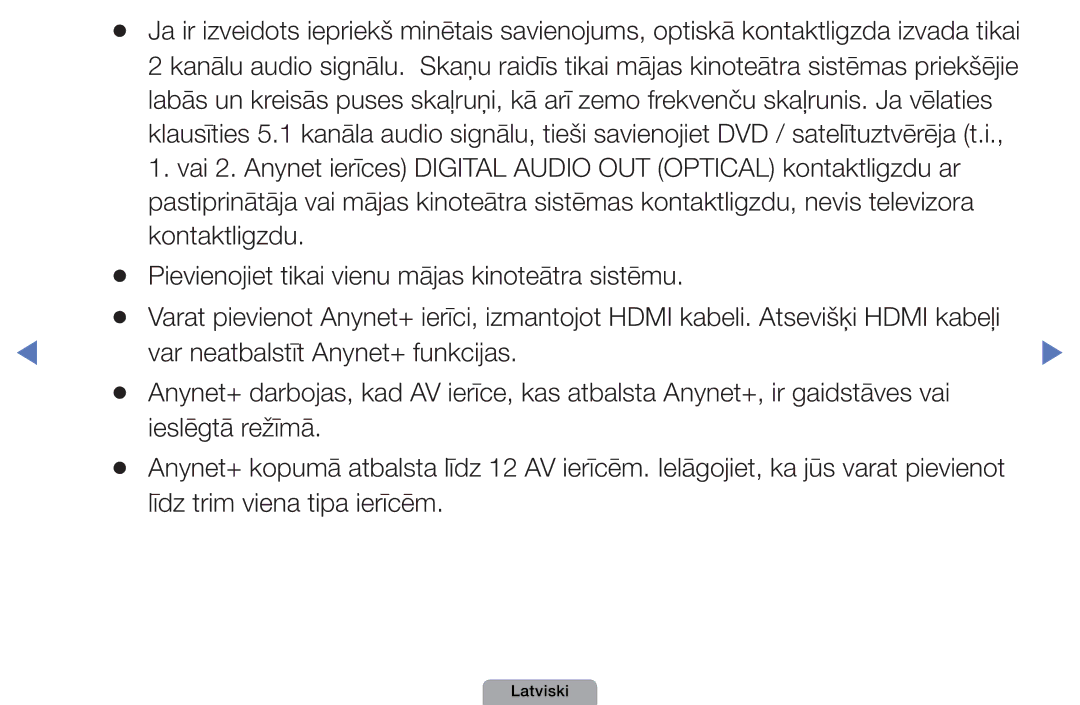 Samsung UE40D5000PWXBT, UE32D5000PWXBT, UE22D5010NWXBT, UE37D5000PWXBT, UE27D5000NWXBT manual Līdz trim viena tipa ierīcēm 