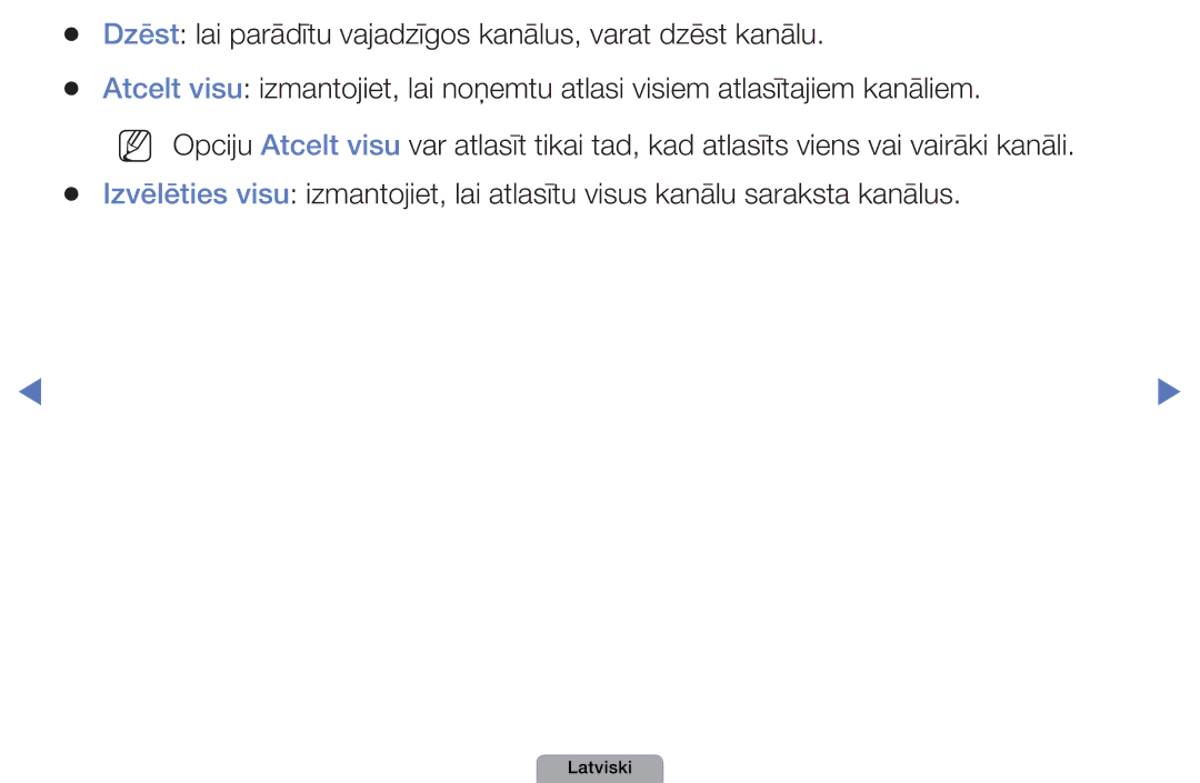 Samsung UE46D5000PWXBT, UE32D5000PWXBT, UE22D5010NWXBT, UE37D5000PWXBT, UE27D5000NWXBT, UE19D4000NWXBT, UE32D4000NWXBT Latviski 
