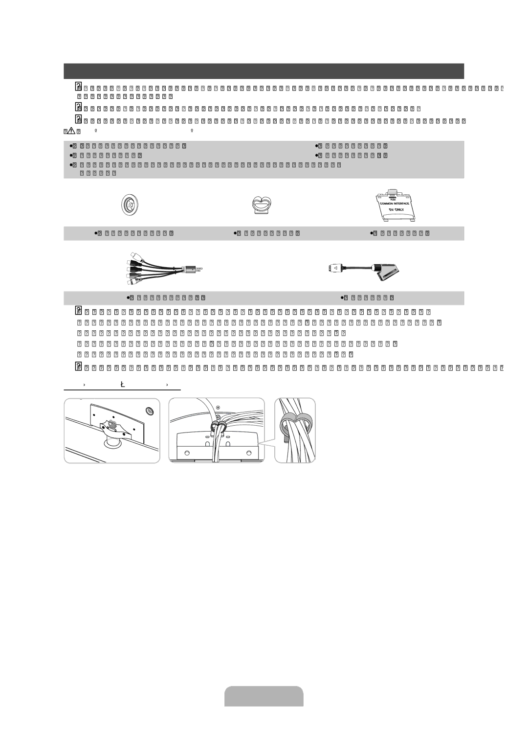 Samsung UE32D5000PWXXH manual Accesoriile, Yy Telecomandă şi baterii AAA x, Manual de utilizare, Yy Adaptor Component/AV 