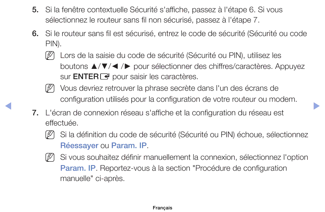 Samsung UE32EH4003WXZF, UE39EH5003WXZF, UE40EH6030WXZF, UE46EH6030WXZF, UE32EH6030WXZF manual Français 