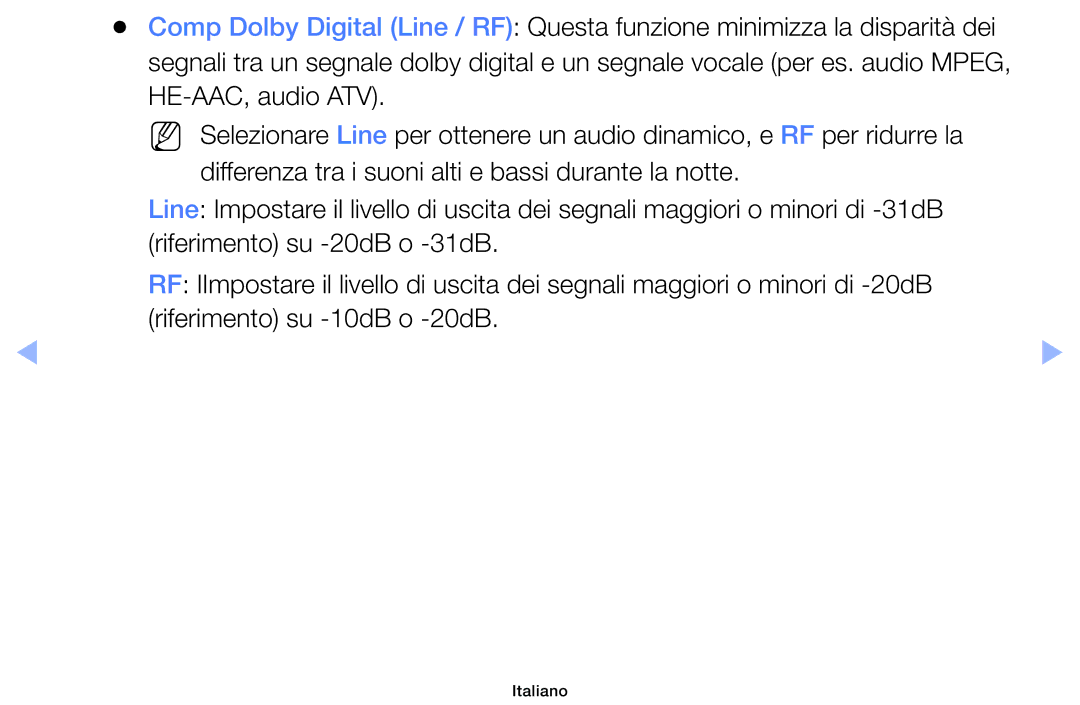 Samsung UE40EH5000WXZT, UE32EH5000WXXH, UE32EH5000WXZT, UE32EH4000WXZT, UE19ES4000WXZT, UE60EH6000SXZT, UE26EH4000WXZT Italiano 