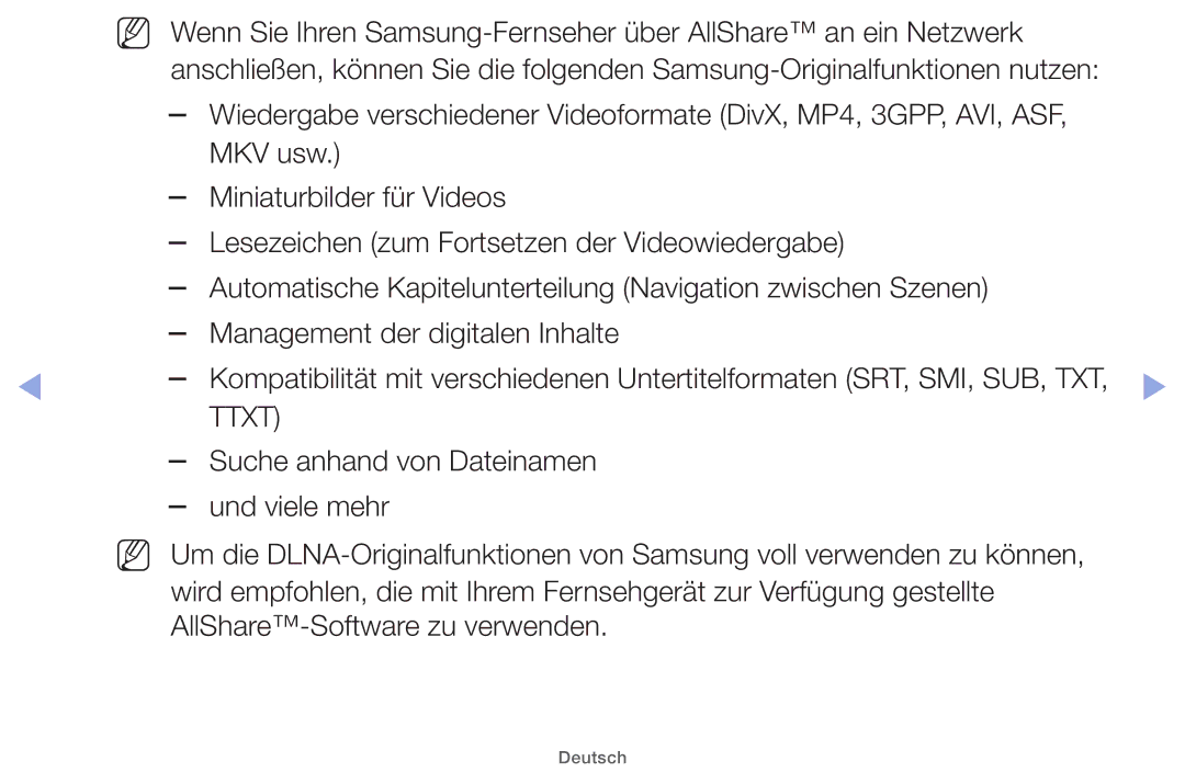 Samsung UE22ES5000WXXN, UE32EH5000WXXN, UE22ES5000WXZG, UE46EH5000WXXN manual Suche anhand von Dateinamen, Und viele mehr 