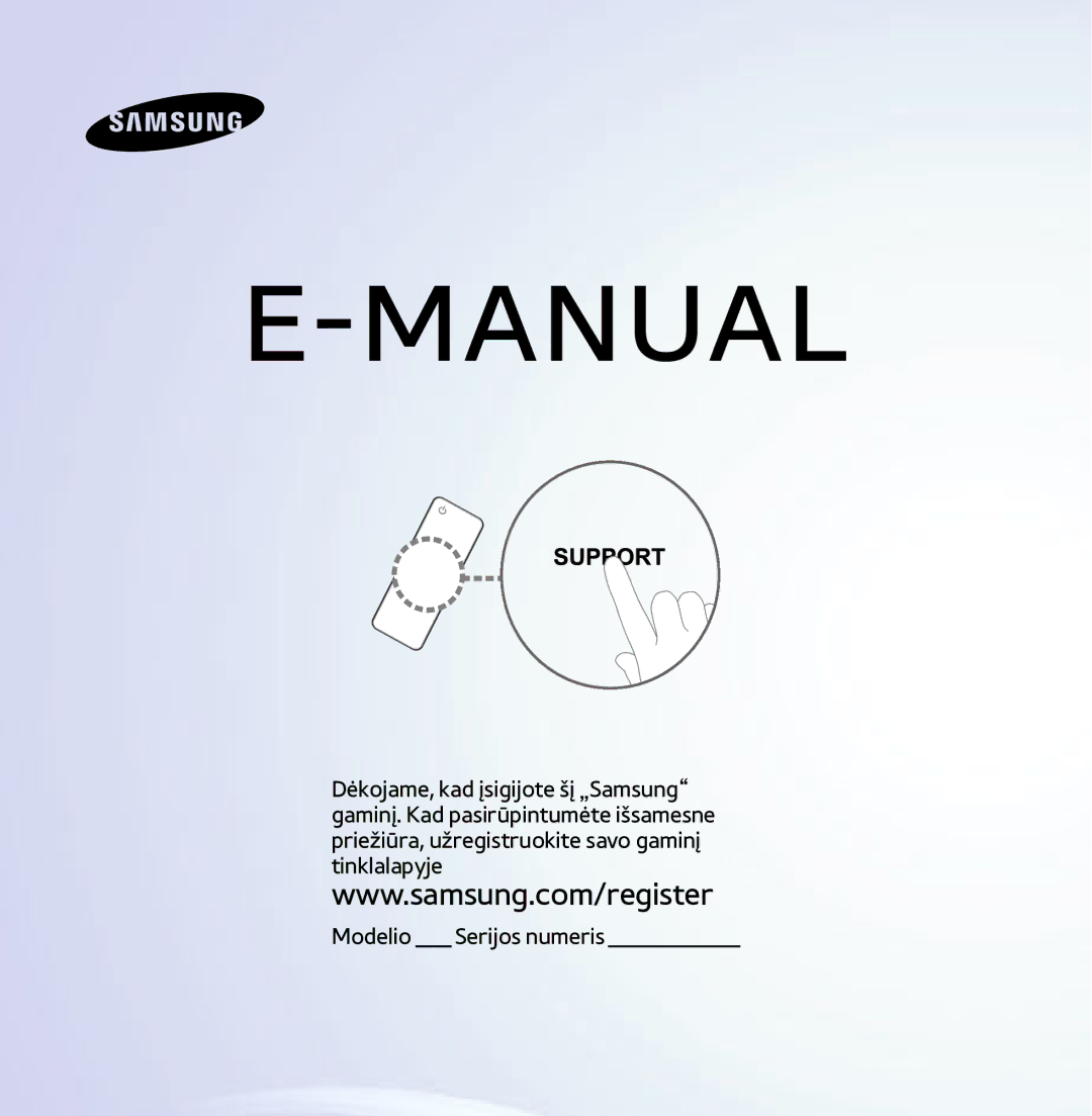 Samsung UE55ES6300SXZG, UE32ES5500WXXH, UE55ES6890SXZG, UE55ES6800SXXH, UE46ES5500WXXH, UE37ES6100WXXH manual Manual 